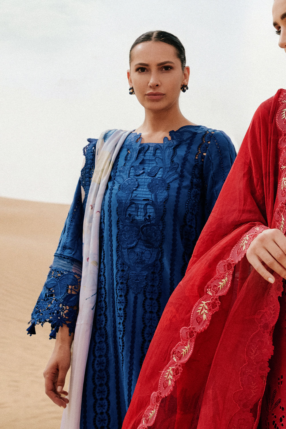 Saira Rizwan | Luxury Lawn 26 | NEA-SRL26-01 - House Of Hania