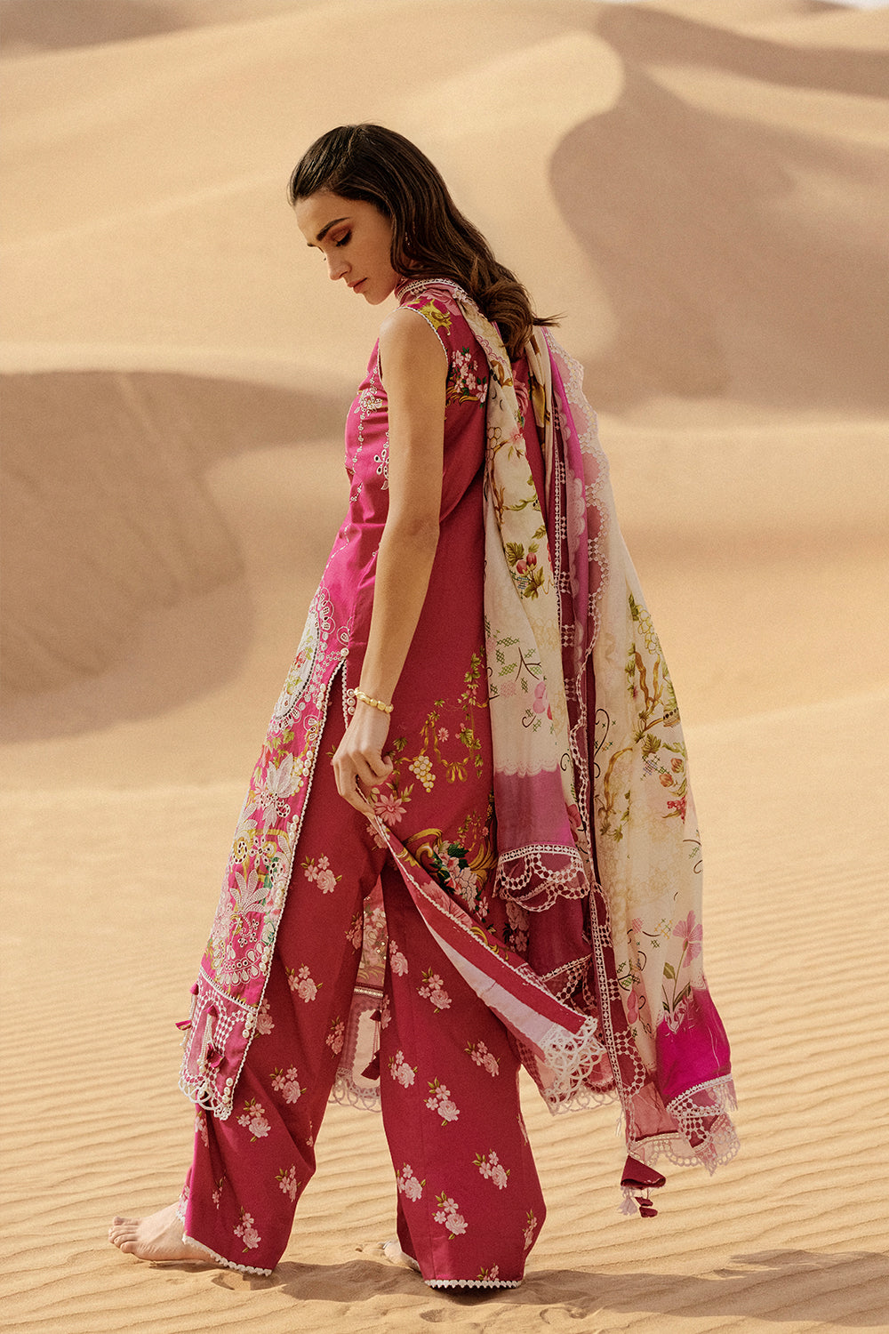 Saira Rizwan | Luxury Lawn 26 | ZUMAR-SRL26-02 - House Of Hania