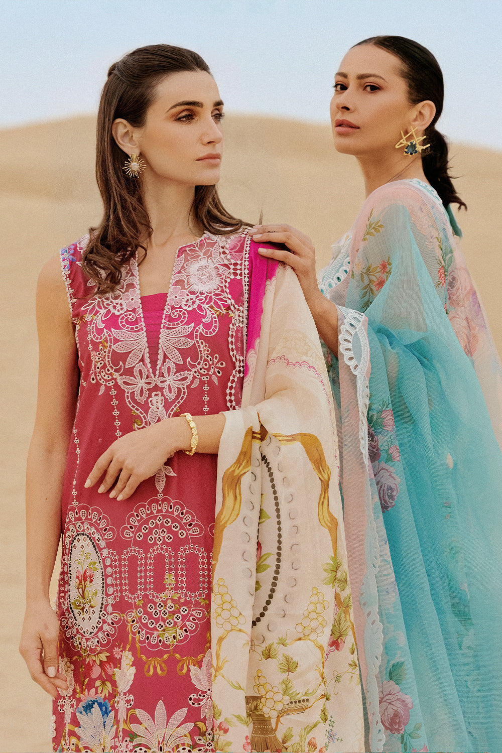 Saira Rizwan | Luxury Lawn 26 | ZUMAR-SRL26-02 - House Of Hania