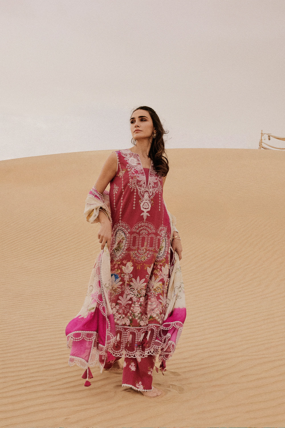 Saira Rizwan | Luxury Lawn 26 | ZUMAR-SRL26-02 - House Of Hania
