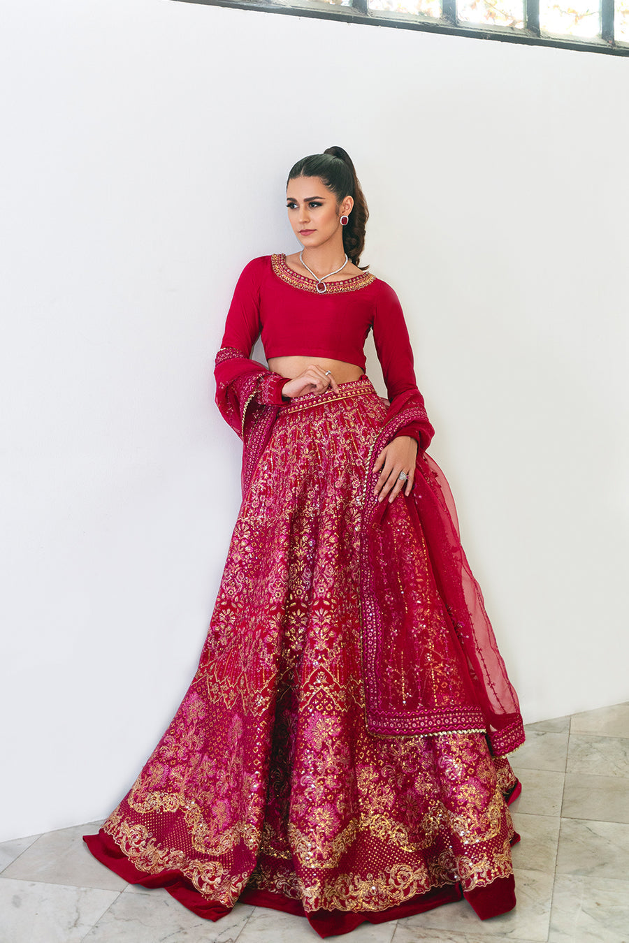Saira Rizwan | Naqsh Festive 2024 | SRN24-04 SHARMAS - House Of Hania