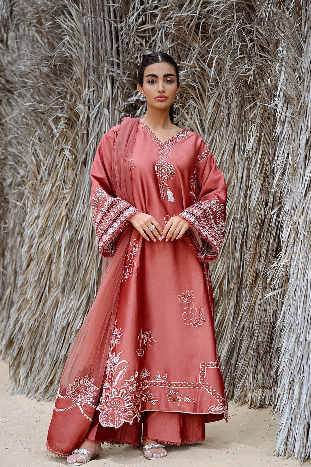 Saira Rizwan | Saija Silk Pret'26 | MIREYA- SRSP26-06 - House Of Hania