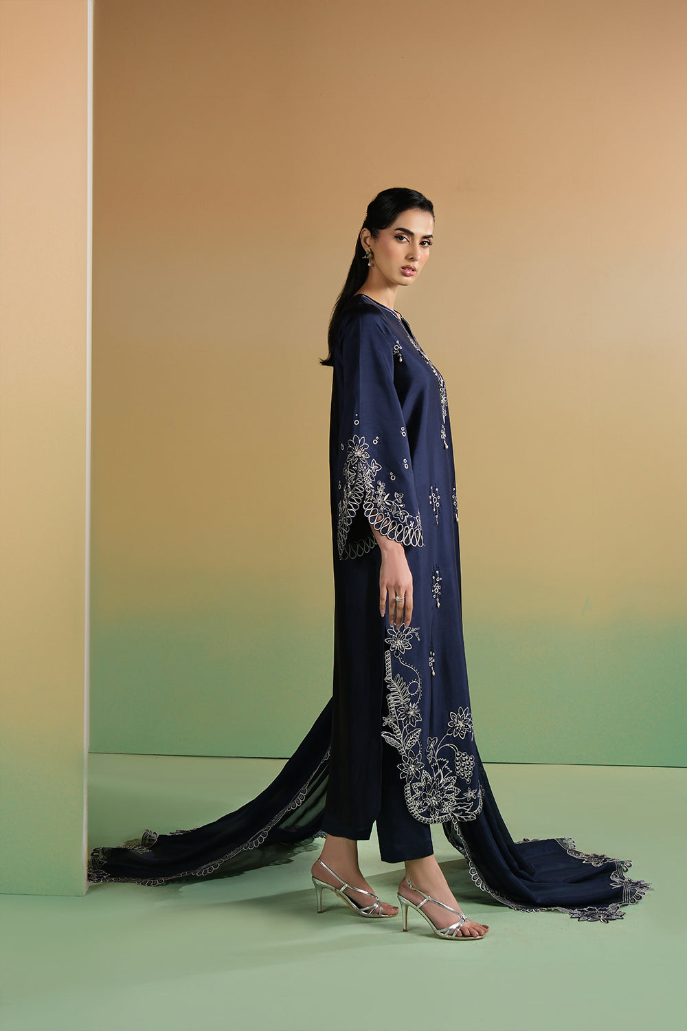 Saira Rizwan | Saija Silk Pret'26 | OJANI- SRSP26-03 - House Of Hania