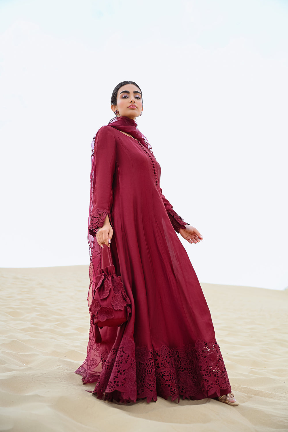 Saira Rizwan | Saija Silk Pret'26 | RAINA- SRSP26-04 - House Of Hania