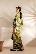 Saira Rizwan | Silk Coords 25 | GOLDEN GUAVA - SRSP-25-07 - House Of Hania