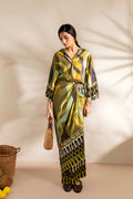 Saira Rizwan | Silk Coords 25 | GOLDEN GUAVA - SRSP-25-07 - House Of Hania