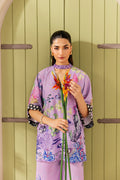 Saira Rizwan | Silk Coords 25 | LILAC LUSH - SRSP-25-10 - House Of Hania