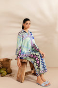 Saira Rizwan | Silk Coords 25 | PARADISE PRISM - SRSP-25-05 - House Of Hania