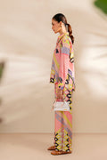Saira Rizwan | Silk Coords 25 | PEACHY TIDE - SRSP-25-09 - House Of Hania