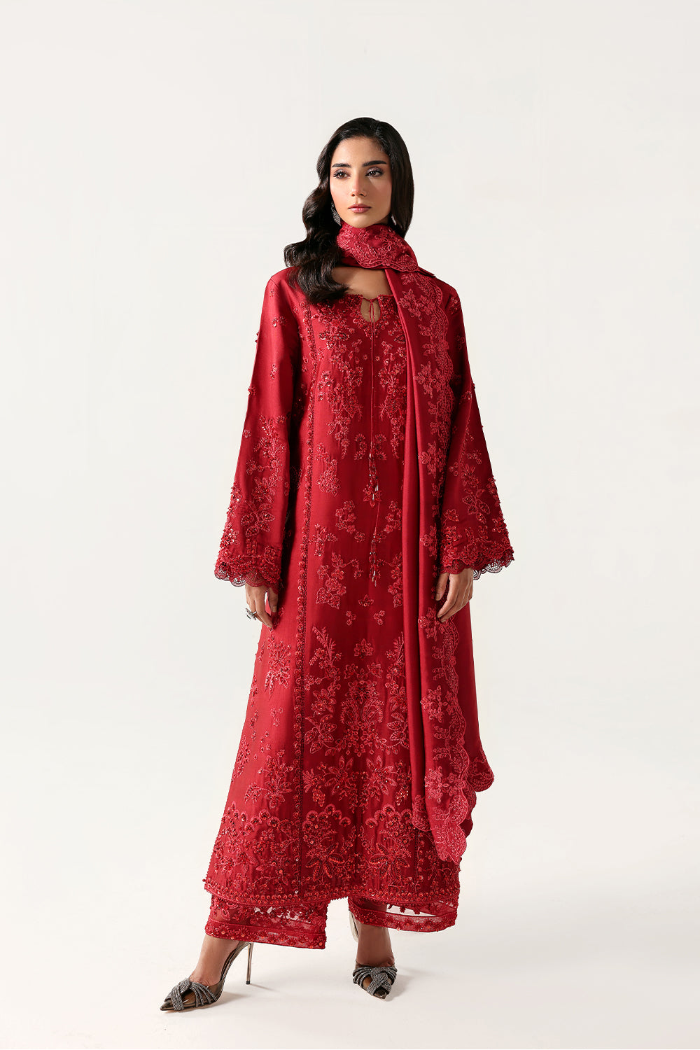Saira Rizwan | Silk Luxe 26 | NIKA- SRLSP-26-09 - House Of Hania
