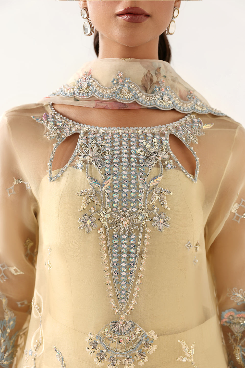 Saira Rizwan | Silk Luxe 26 | PARISA- SRLSP-26-04 - House Of Hania