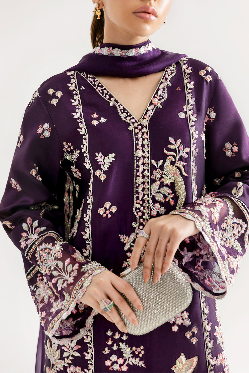 Saira Rizwan | Silk Luxe 26 | ZARMINA - SRLSP-26-03 - House Of Hania