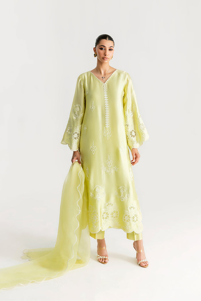 Saira Rizwan | Silk Pret 25 | SAHARA - House Of Hania