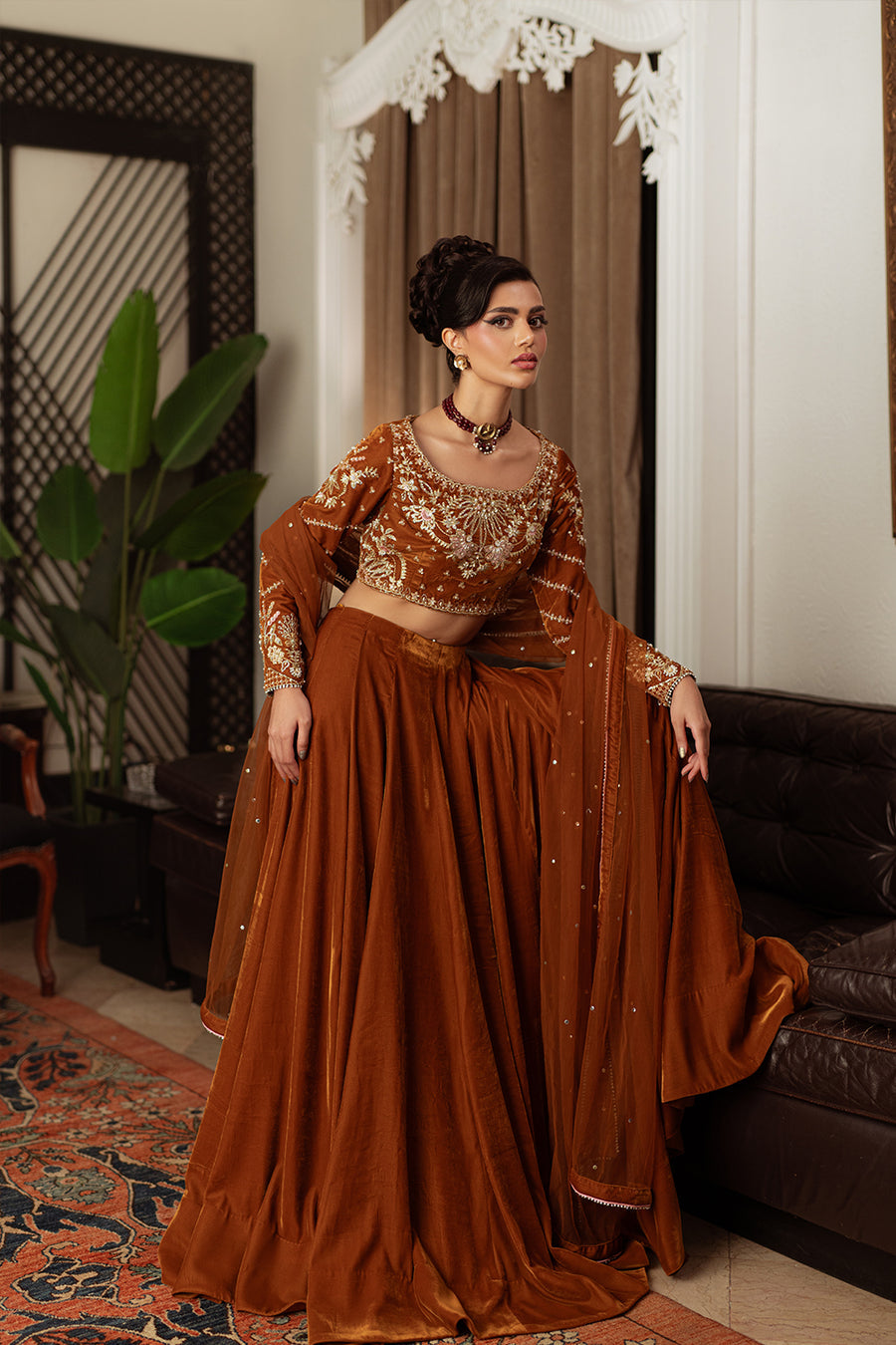 Saira Rizwan | Velvet Pret 25 | AMBERIN-SRVP25-11 - House Of Hania