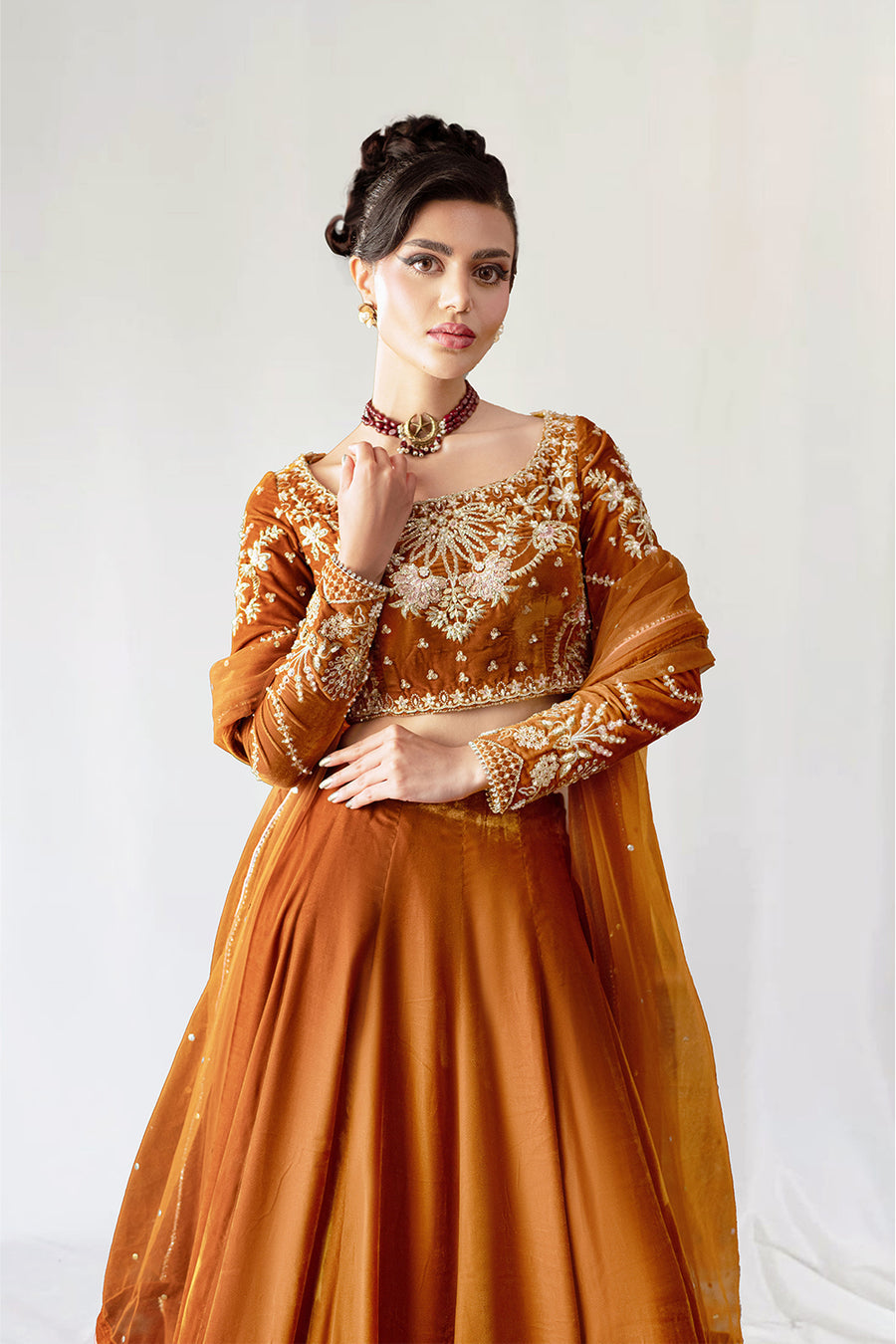 Saira Rizwan | Velvet Pret 25 | AMBERIN-SRVP25-11 - House Of Hania