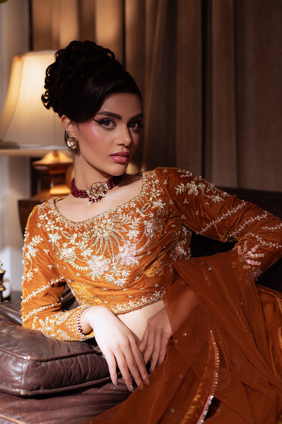 Saira Rizwan | Velvet Pret 25 | AMBERIN-SRVP25-11 - House Of Hania