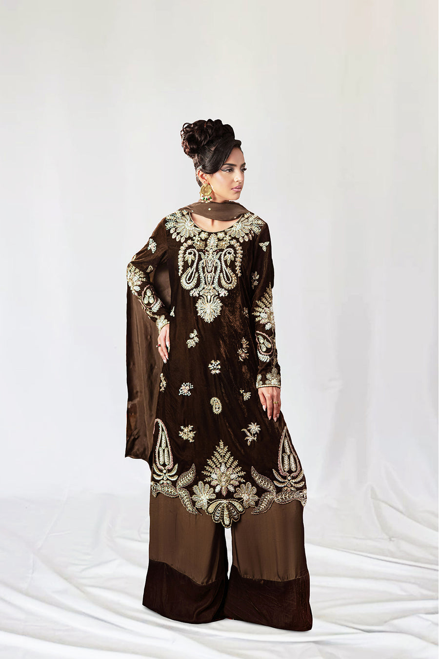 Saira Rizwan | Velvet Pret 25 | GURR-SRVP25-09 - House Of Hania