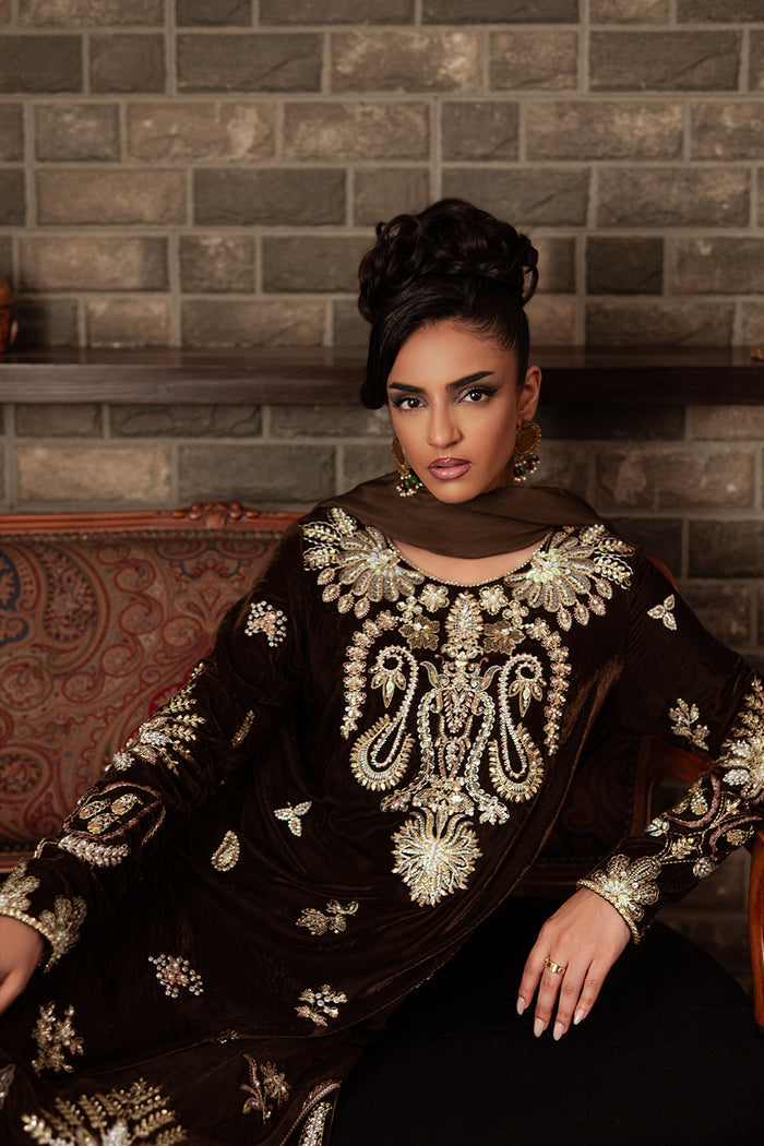 Saira Rizwan | Velvet Pret 25 | GURR-SRVP25-09 - House Of Hania