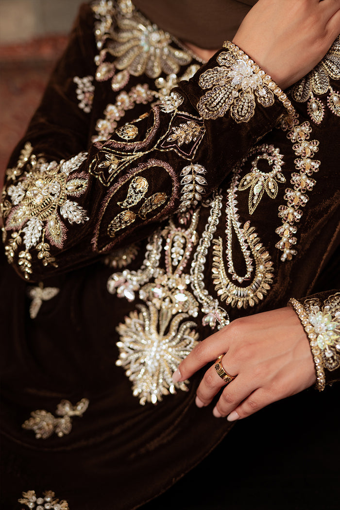 Saira Rizwan | Velvet Pret 25 | GURR-SRVP25-09 - House Of Hania
