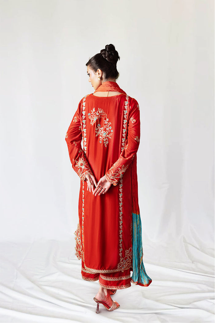 Saira Rizwan | Velvet Pret 25 | NEELAM-SRVP25-06 - House Of Hania