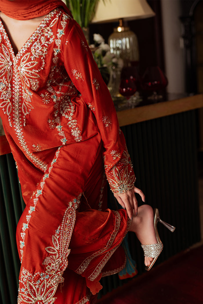 Saira Rizwan | Velvet Pret 25 | NEELAM-SRVP25-06 - House Of Hania