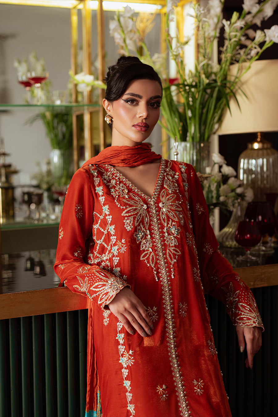Saira Rizwan | Velvet Pret 25 | NEELAM-SRVP25-06 - House Of Hania