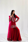 Saira Rizwan | Velvet Pret 25 | SHIREEN-SRVP25-04 - House Of Hania