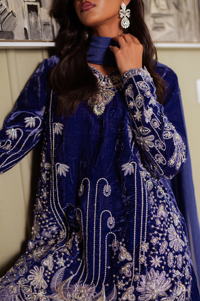 Saira Rizwan | Velvet Pret 25 | ZARREEN-SRVP25-02 - House Of Hania