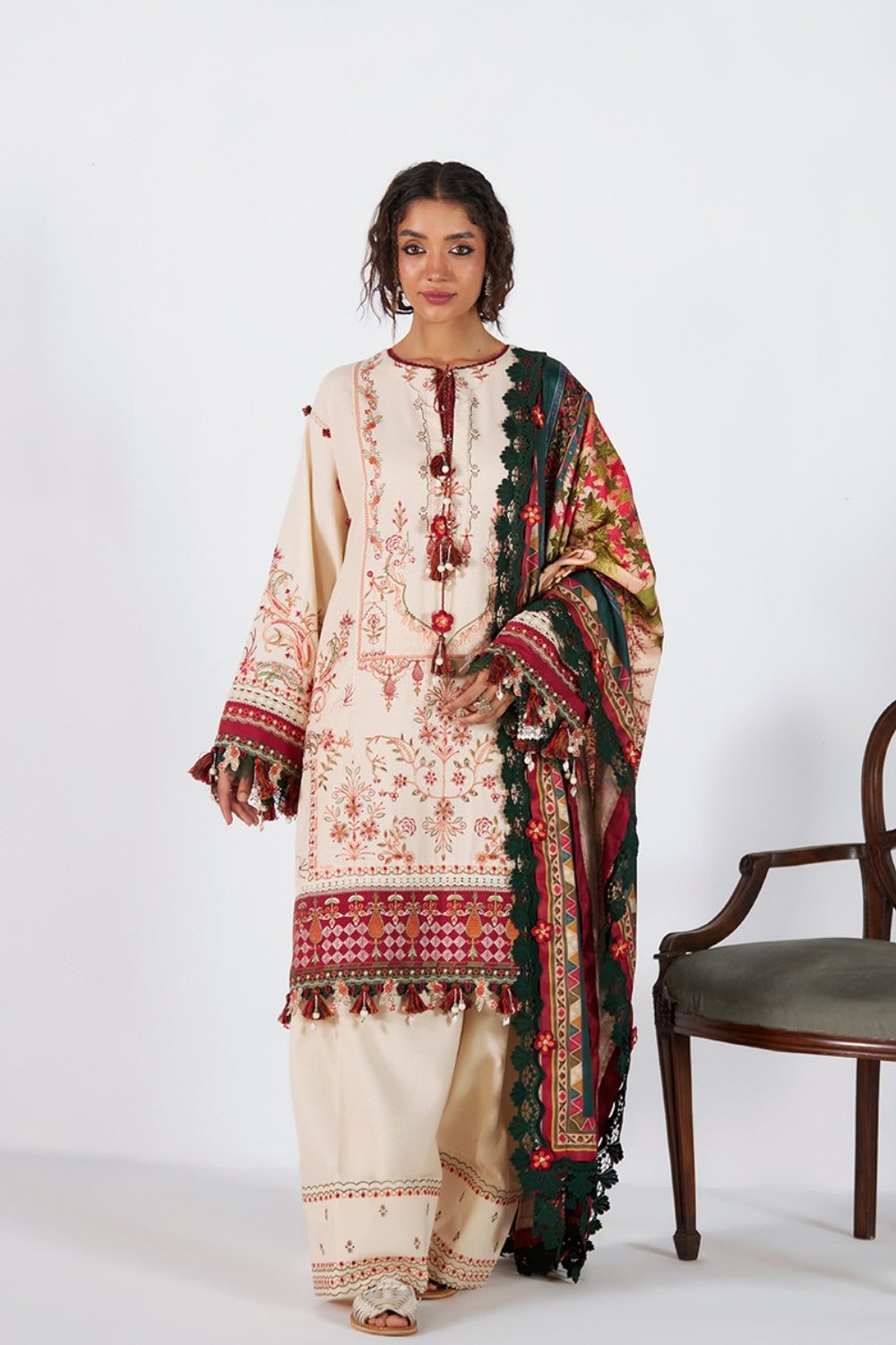 Saira Rizwan | Winter Khaddar 25 | IREM-SRW25-05 - House Of Hania