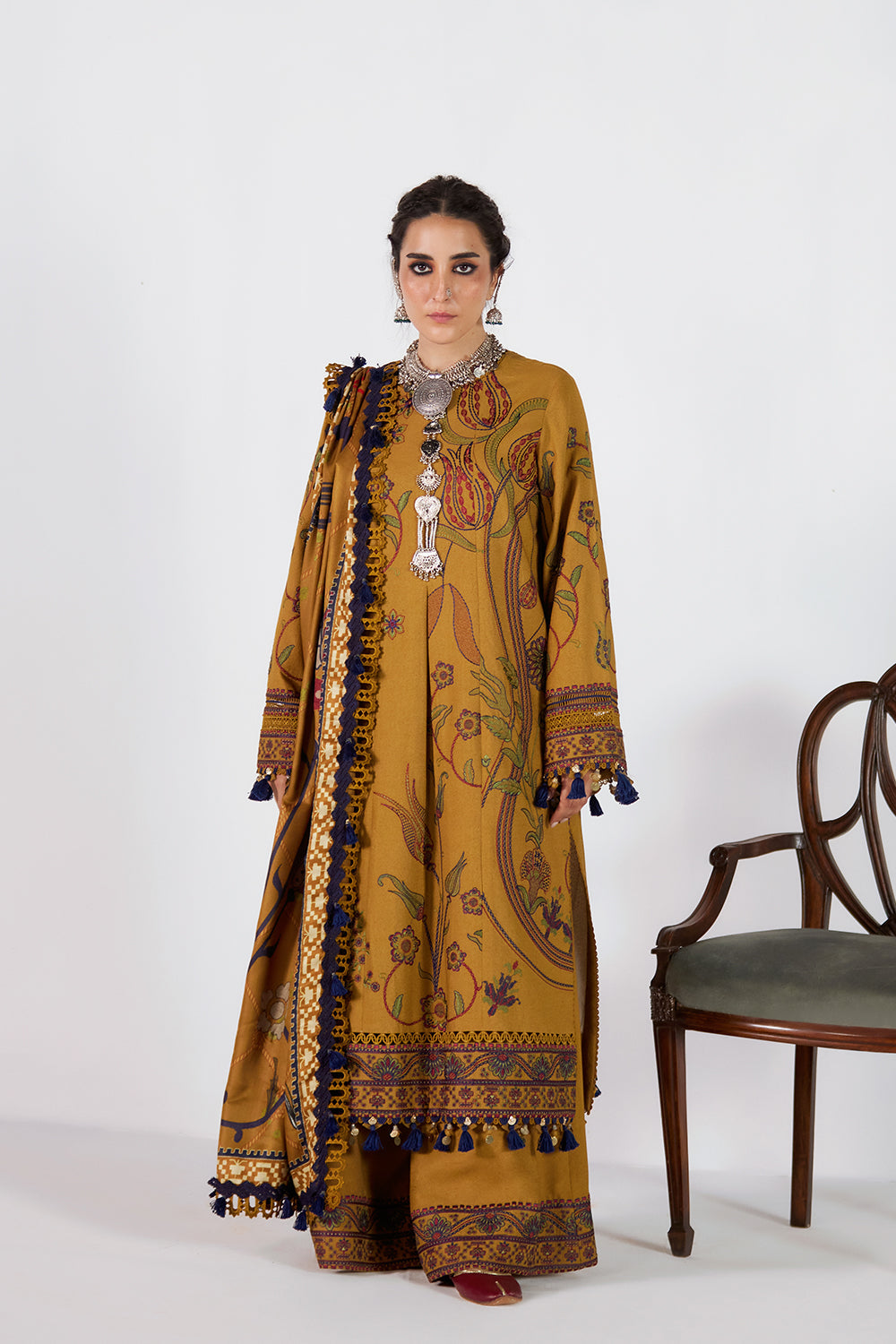 Saira Rizwan | Winter Khaddar 25 | LALEH-SRW25-07 - House Of Hania