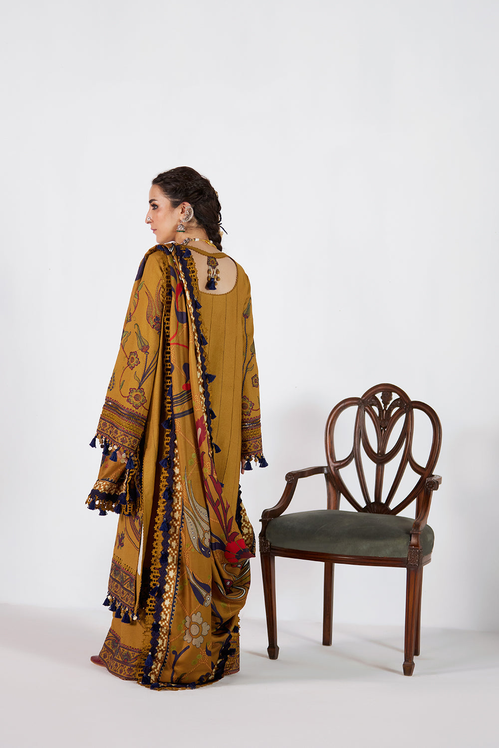 Saira Rizwan | Winter Khaddar 25 | LALEH-SRW25-07 - House Of Hania