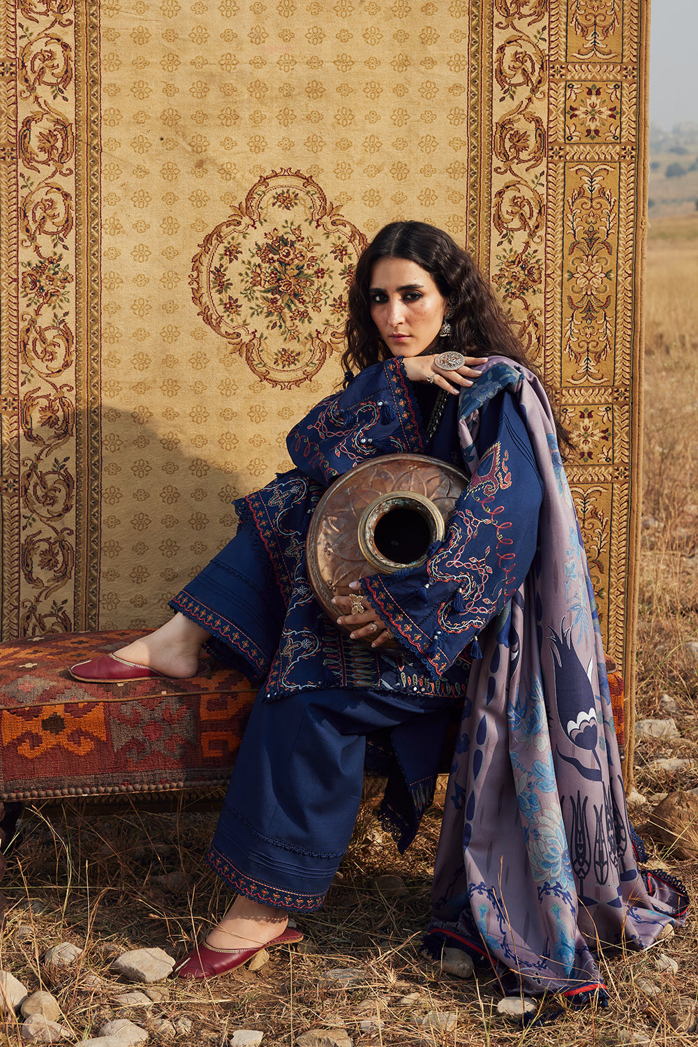 Saira Rizwan | Winter Khaddar 25 | MAHRUKH-SRW25-08 - House Of Hania