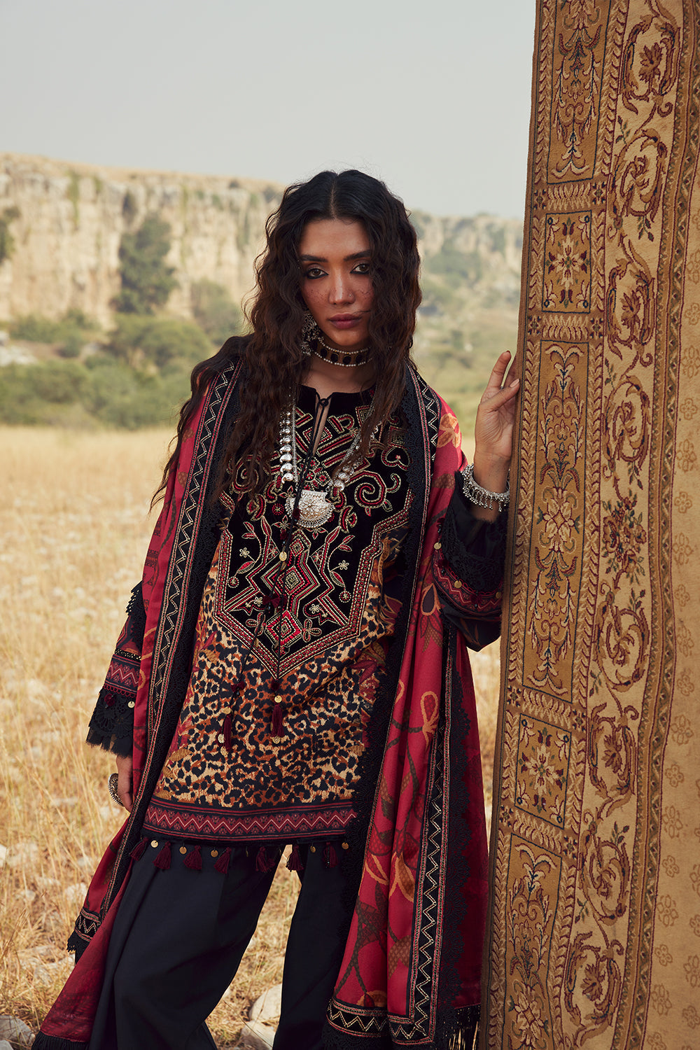 Saira Rizwan | Winter Khaddar 25 | NAZ-SRW25-09 - House Of Hania