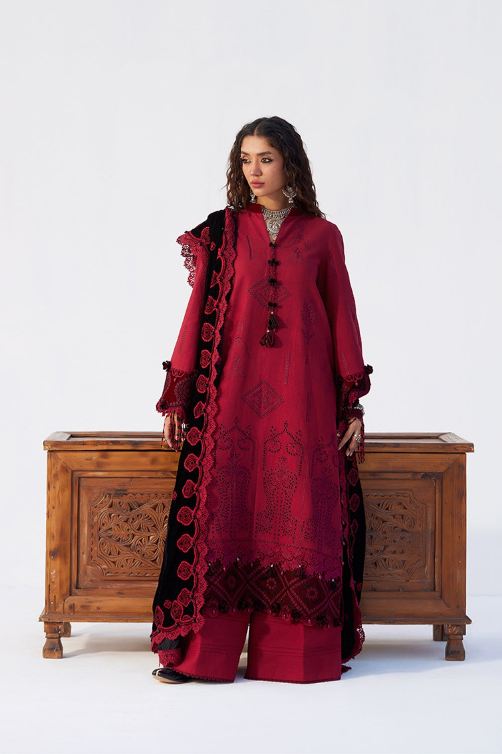 Saira Rizwan | Winter Khaddar 25 | NAZNEEN-SRW25-04 - House Of Hania