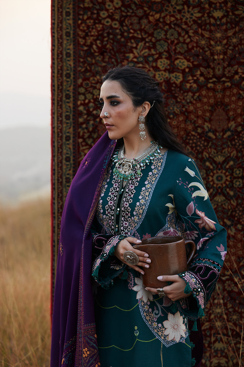 Saira Rizwan | Winter Khaddar 25 |SERENEH-SRW25-06 - House Of Hania