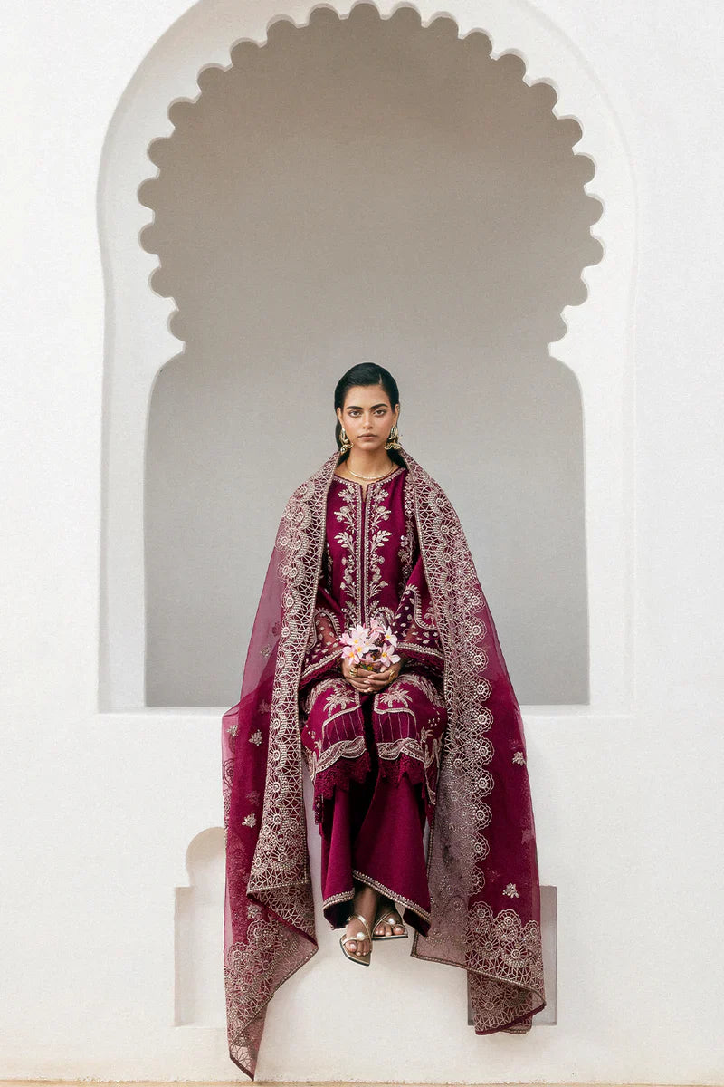 Saira Rizwan | sajri-eid-pret-2025 | BELLA SREP03-25 - House Of Hania