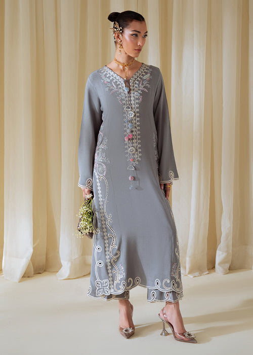 Saira Shakira | Basic Pret 25 | Sapphire Whisper - House Of Hania