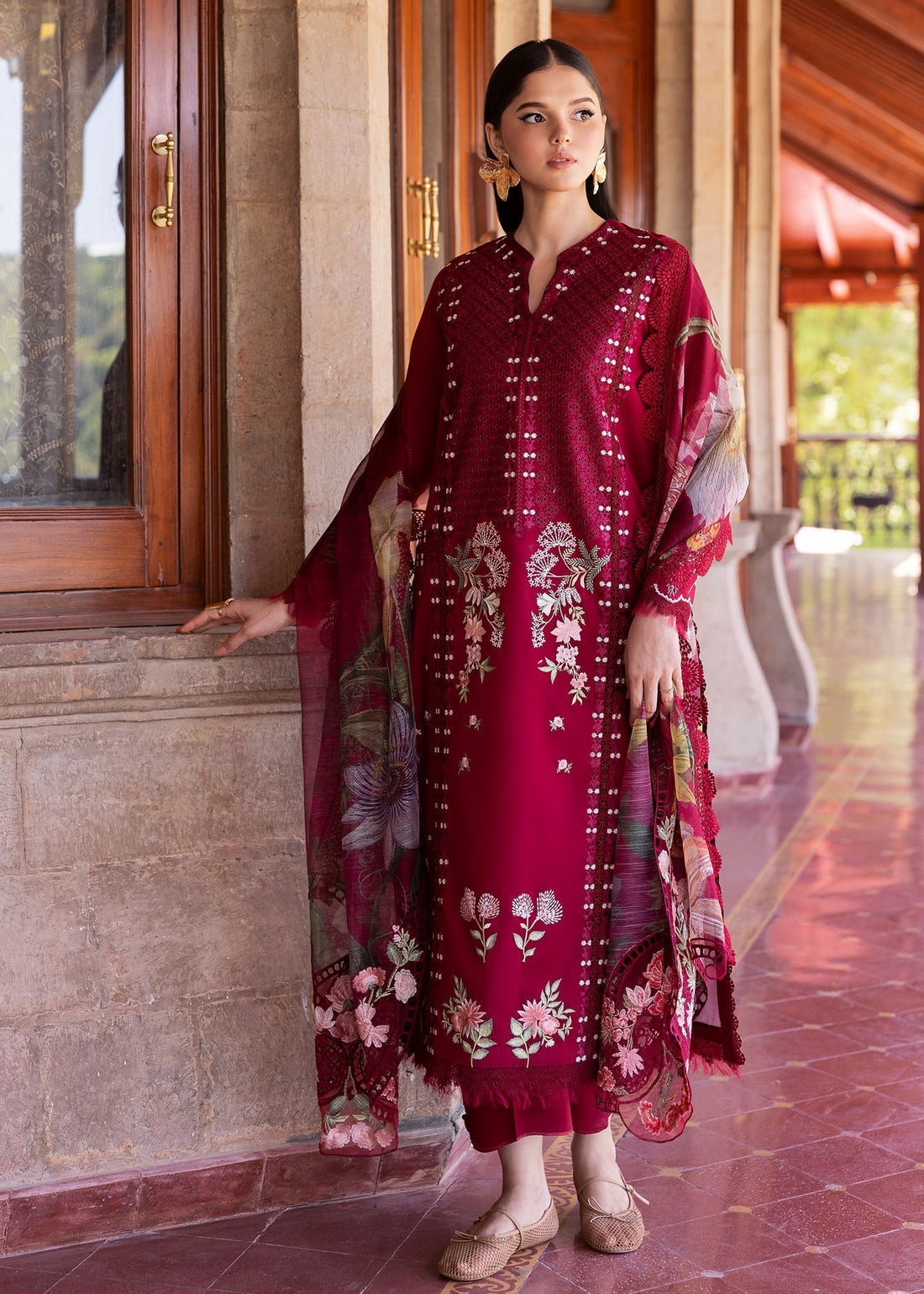 Saira Shakira | Bloom Lawn 25 | HANGING GARDENS 2-A - House Of Hania