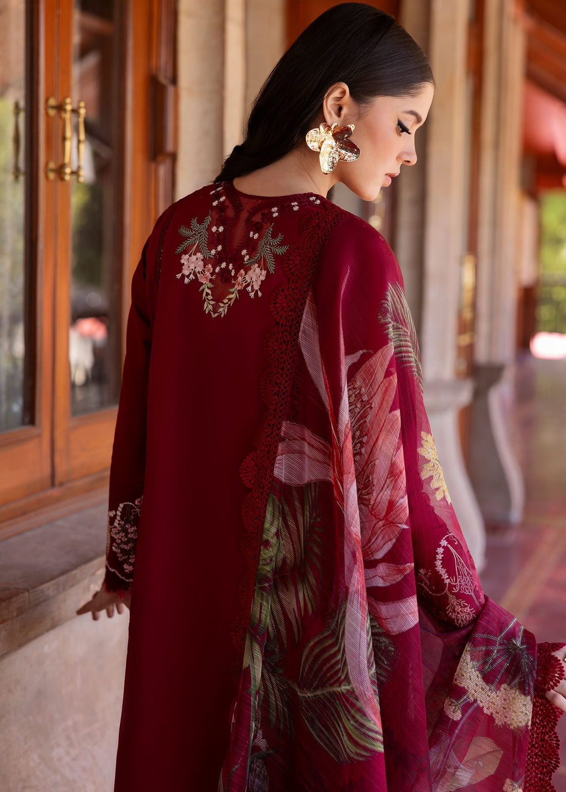 Saira Shakira | Bloom Lawn 25 | HANGING GARDENS 2-A - House Of Hania
