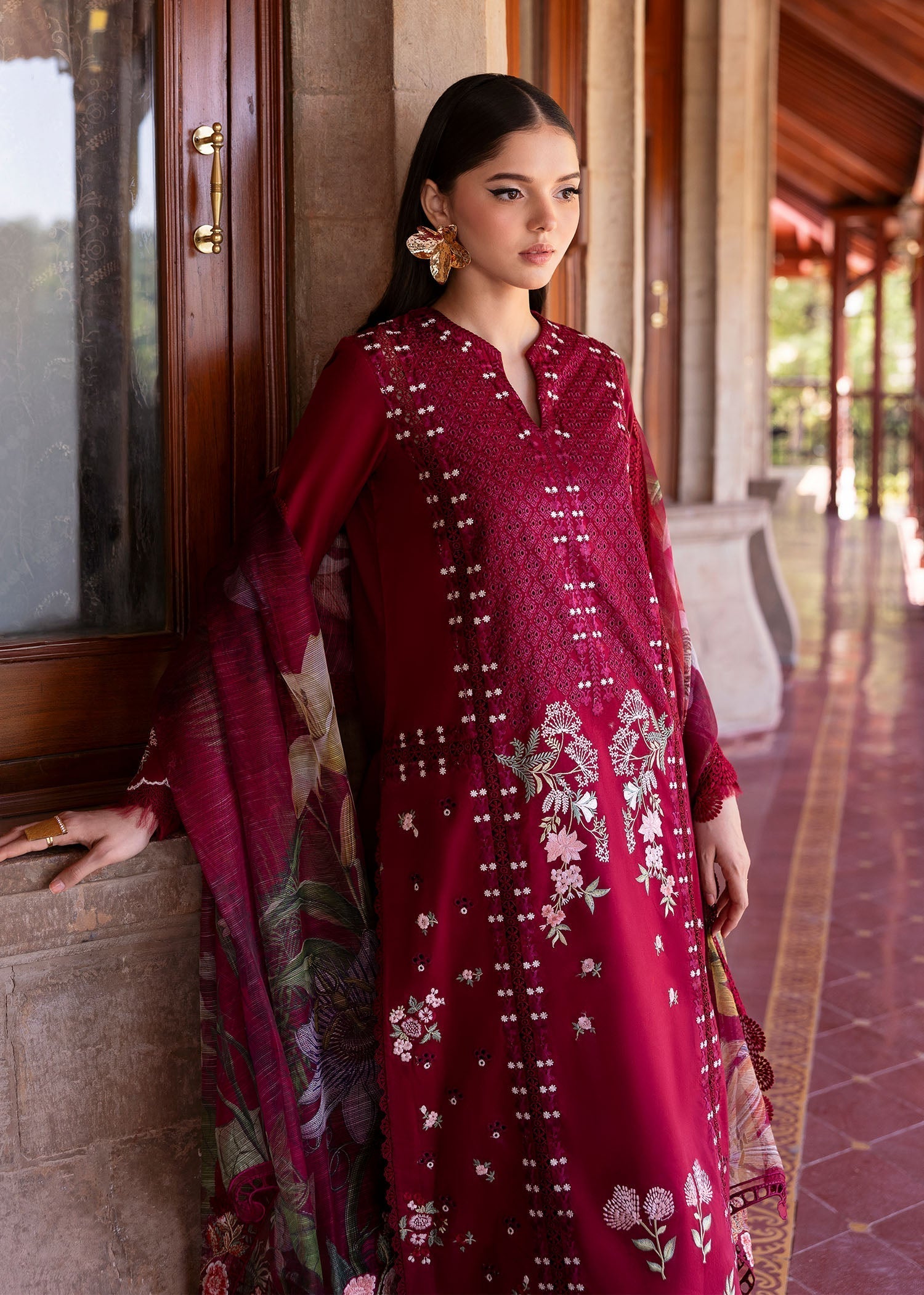 Saira Shakira | Bloom Lawn 25 | HANGING GARDENS 2-A - House Of Hania