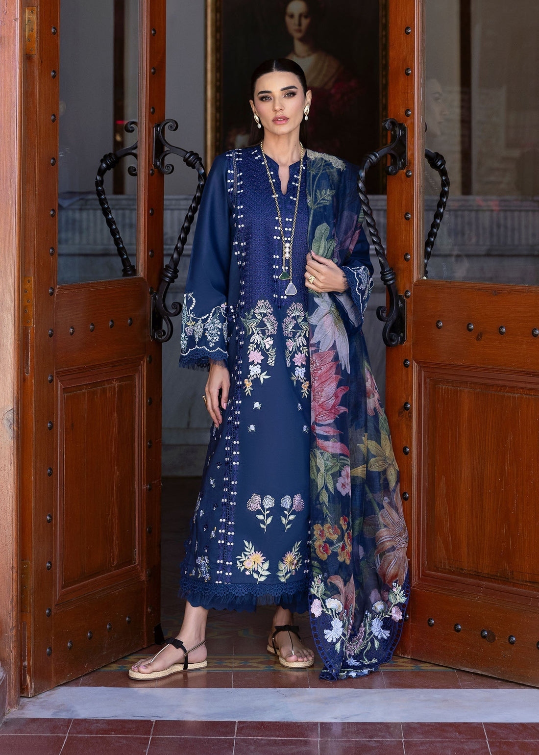 Saira Shakira | Bloom Lawn 25 | HANGING GARDENS 2-B - House Of Hania