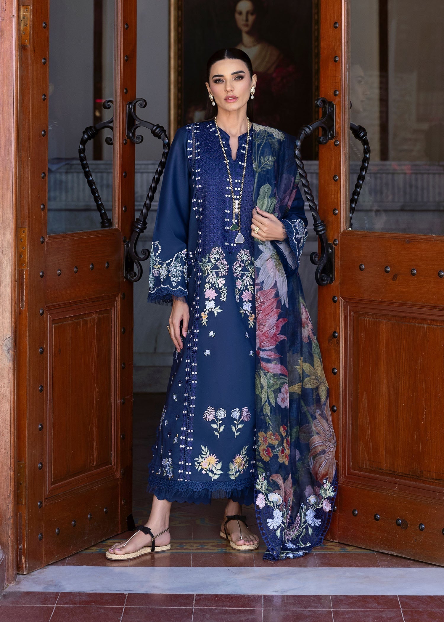 Saira Shakira | Bloom Lawn 25 | HANGING GARDENS 2-B - House Of Hania