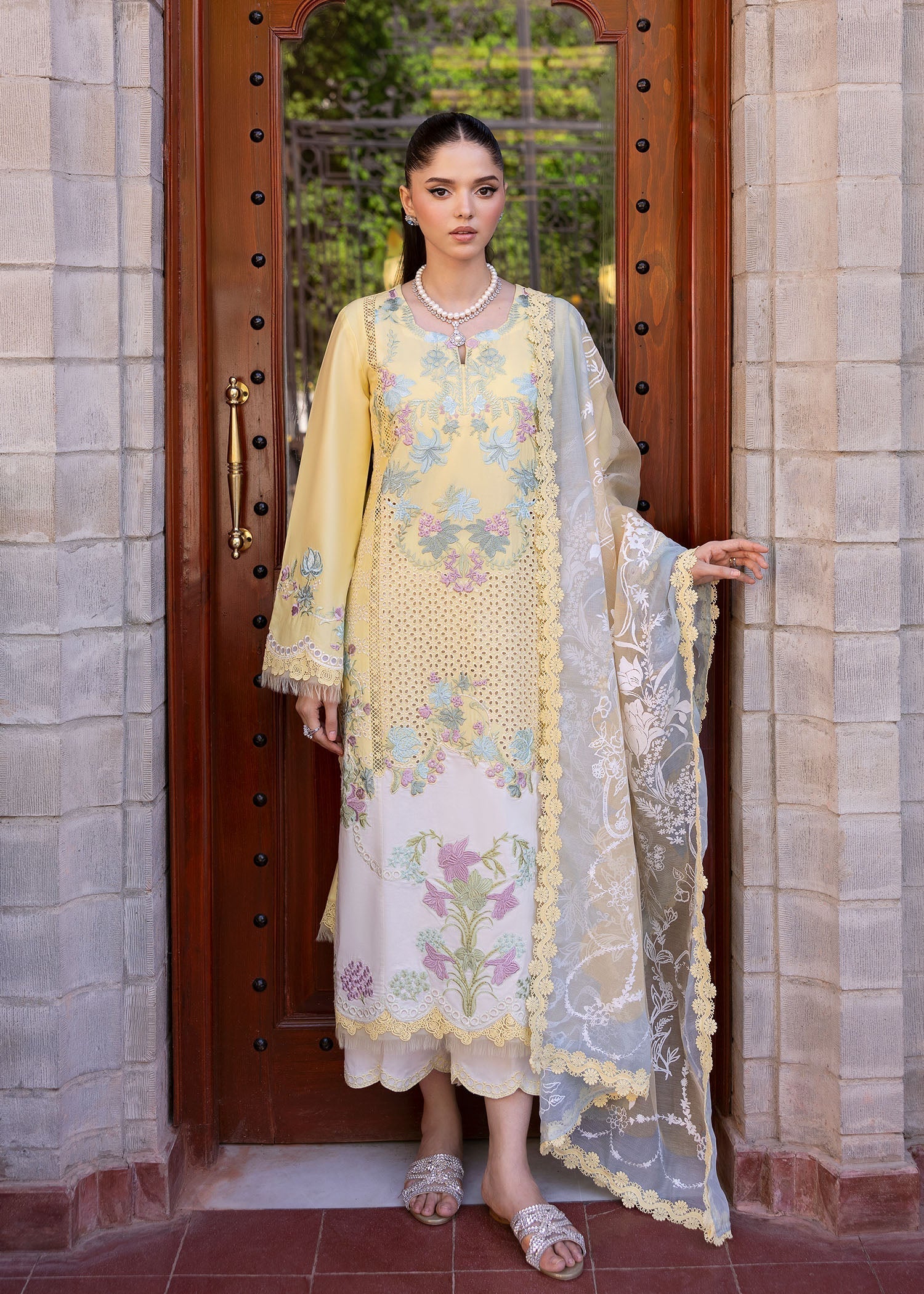 Saira Shakira | Bloom Lawn 25 | LOTUS REVERIE 4-A - House Of Hania