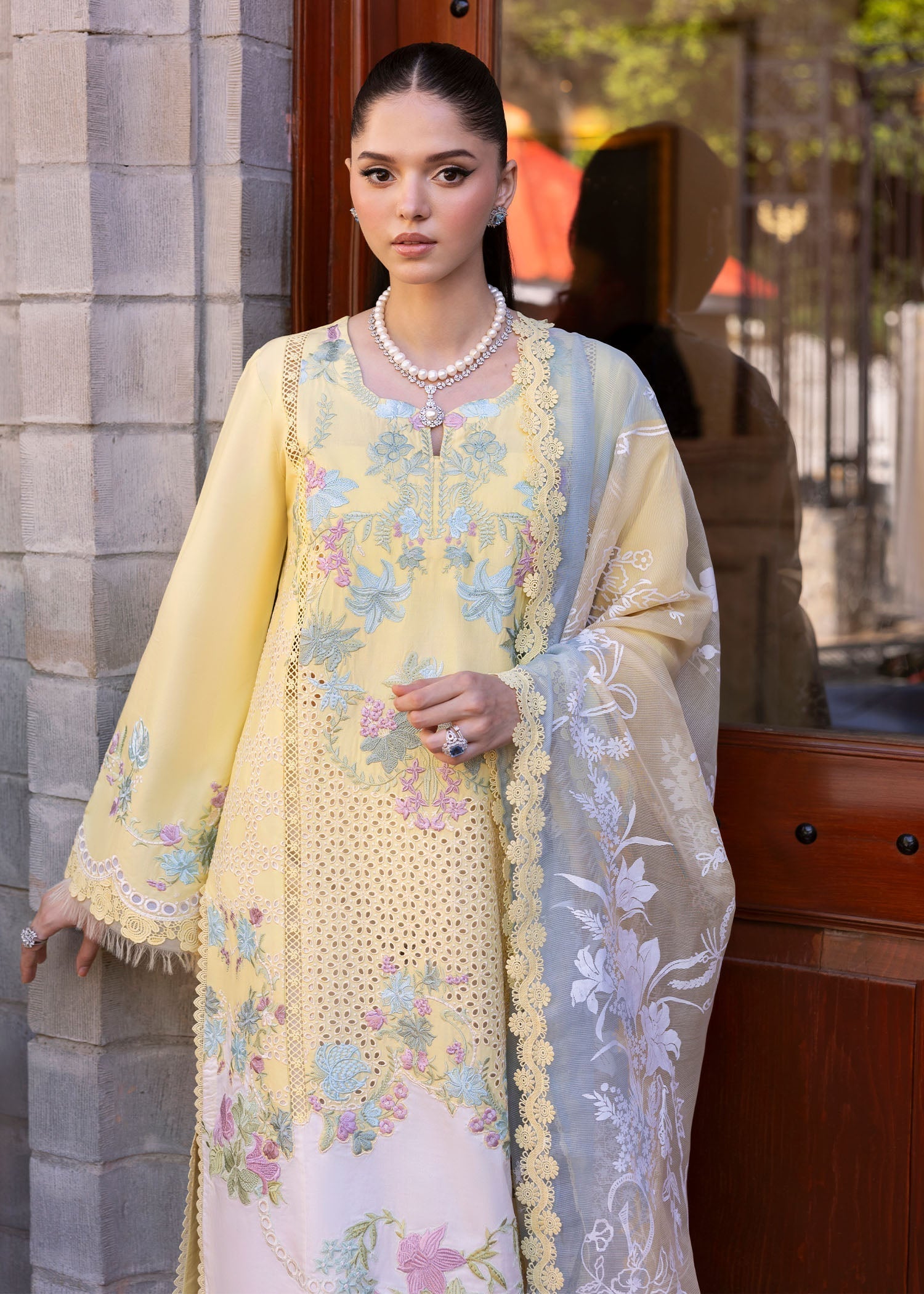 Saira Shakira | Bloom Lawn 25 | LOTUS REVERIE 4-A - House Of Hania