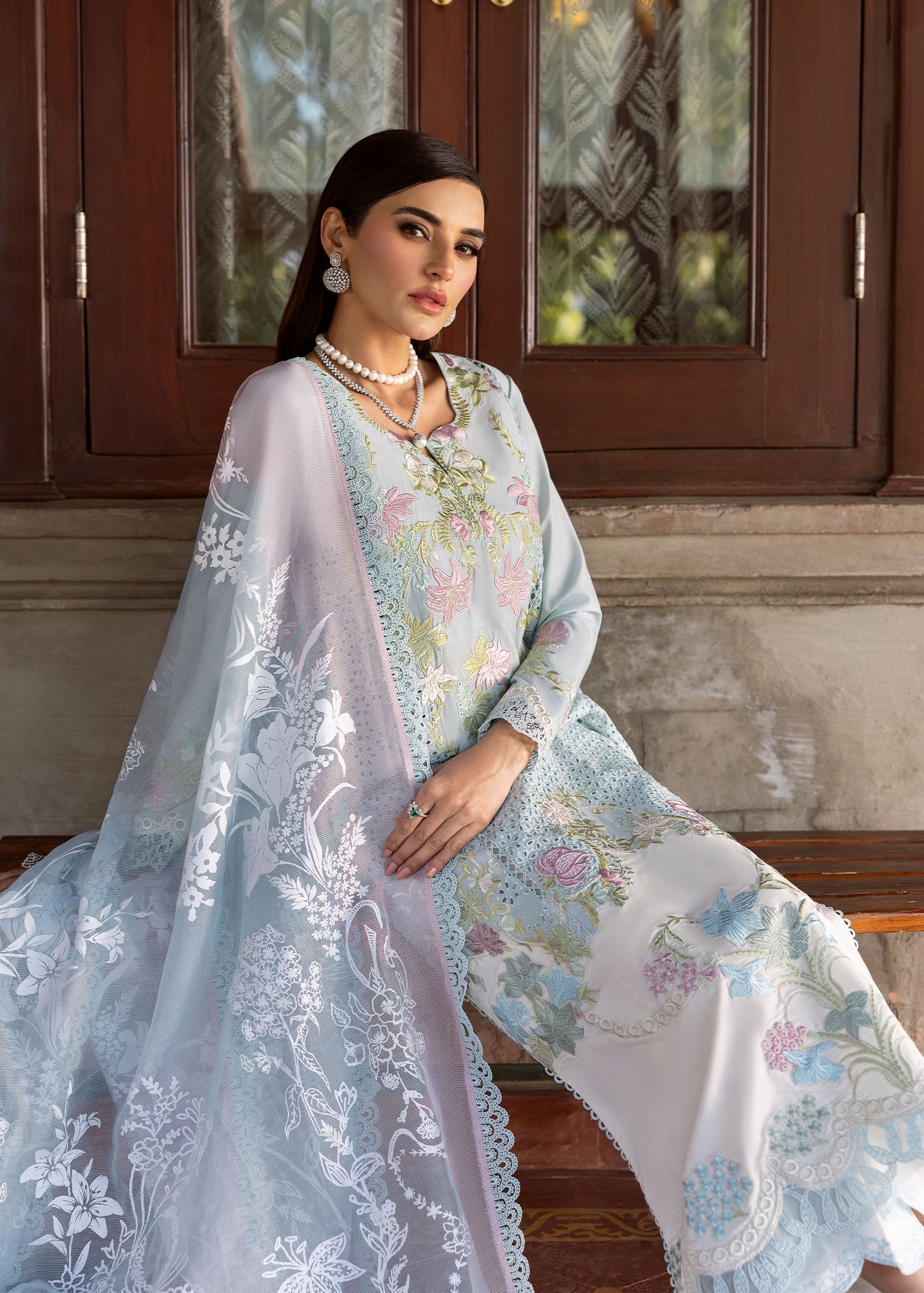 Saira Shakira | Bloom Lawn 25 | LOTUS REVERIE 4-B - House Of Hania