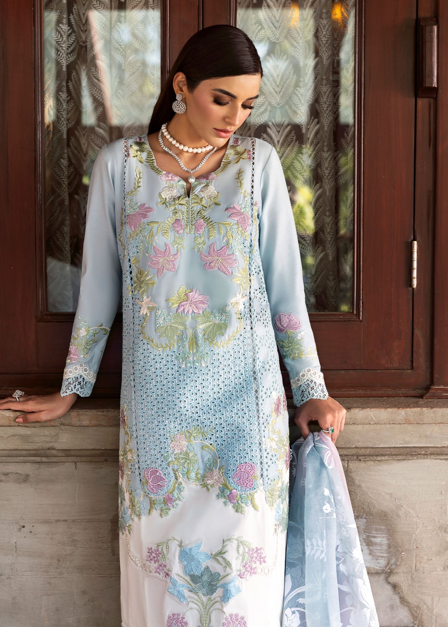 Saira Shakira | Bloom Lawn 25 | LOTUS REVERIE 4-B - House Of Hania