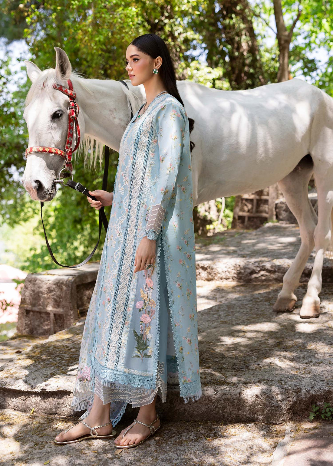 Saira Shakira | Bloom Lawn 25 | SWEET OPEL 8-B - House Of Hania
