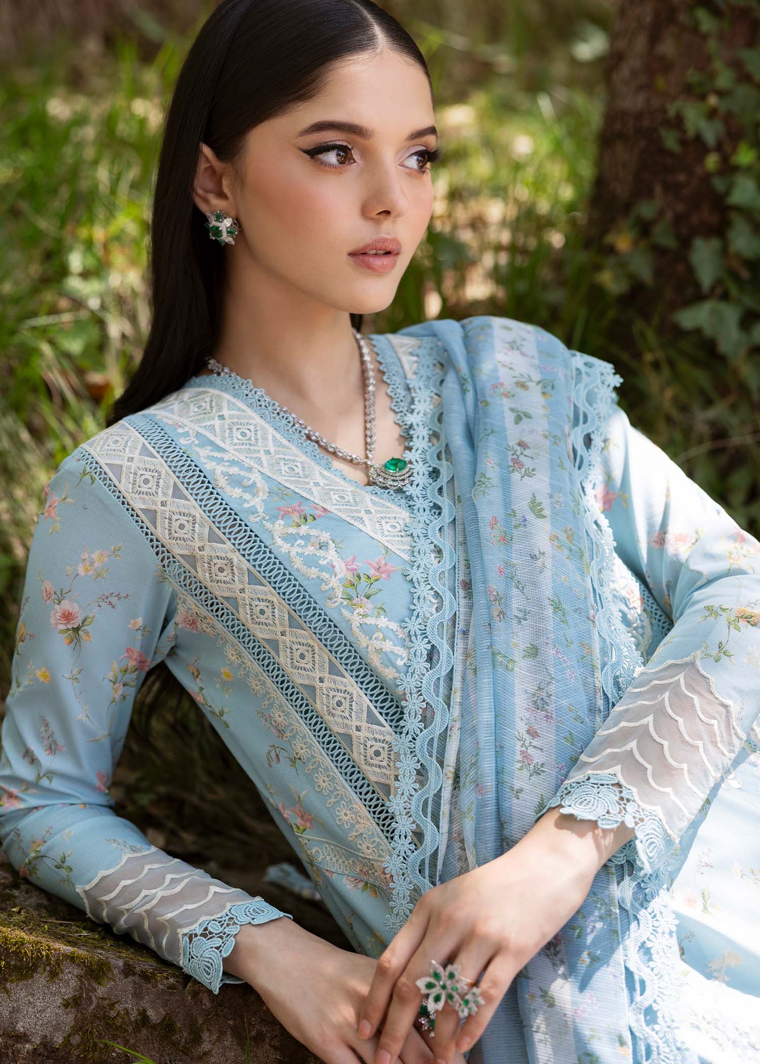 Saira Shakira | Bloom Lawn 25 | SWEET OPEL 8-B - House Of Hania