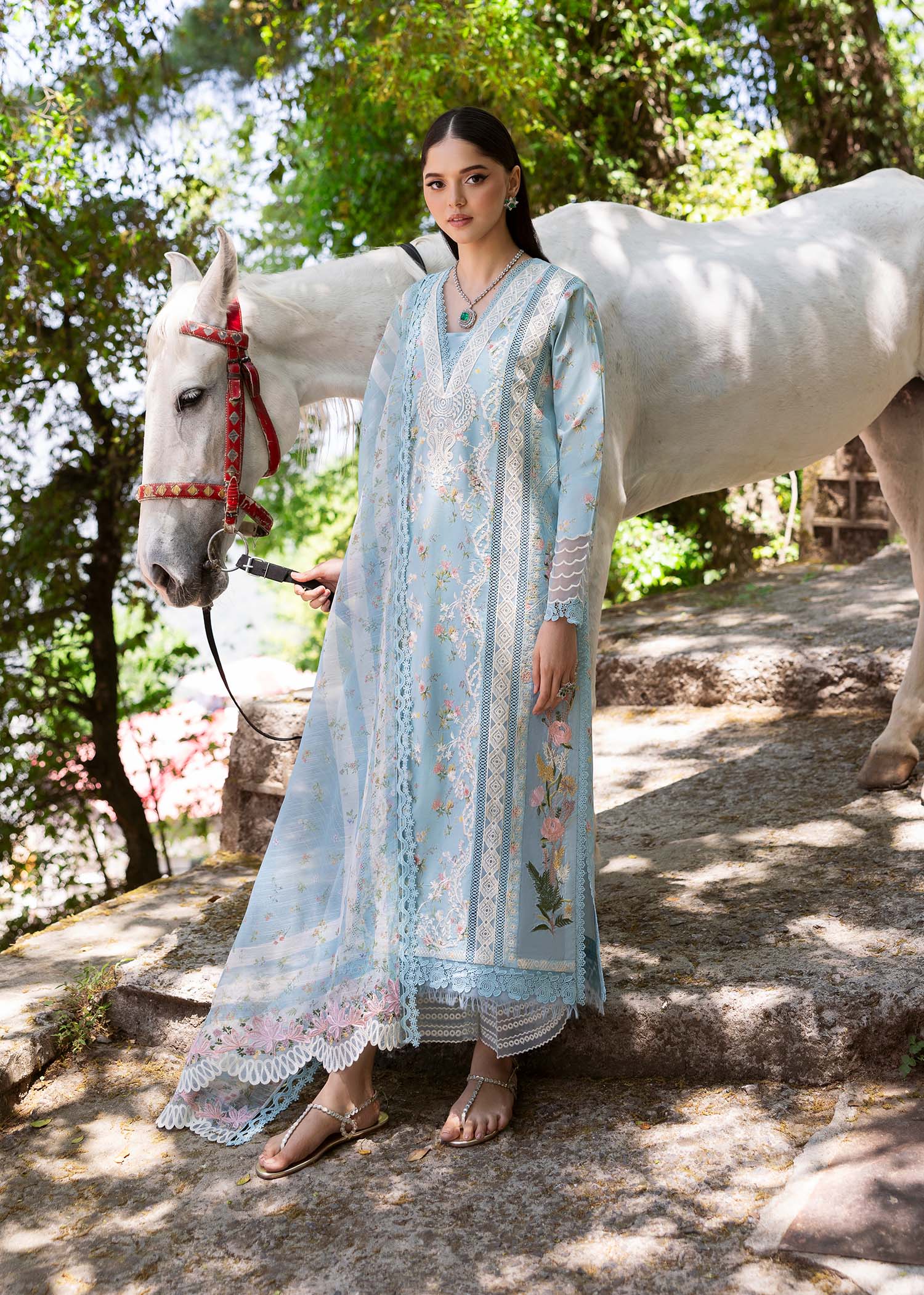 Saira Shakira | Bloom Lawn 25 | SWEET OPEL 8-B - House Of Hania