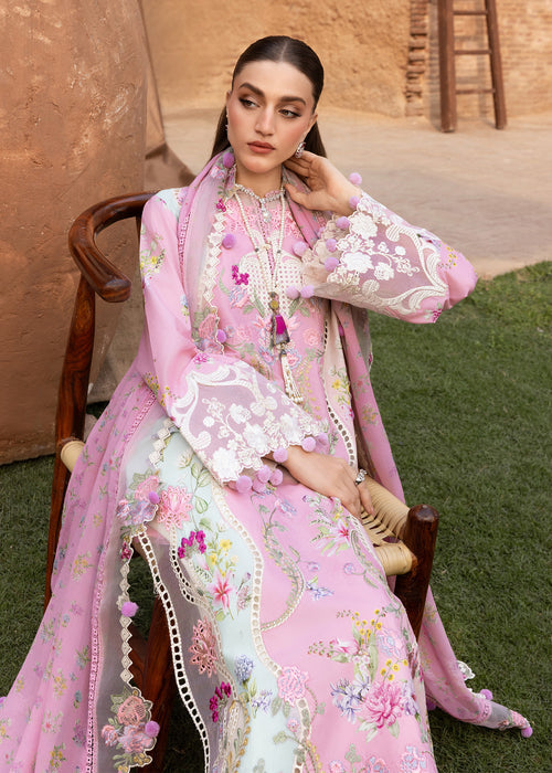 Saira Shakira | Breeze Luxury Lawn | FAYE-7-A - House Of Hania